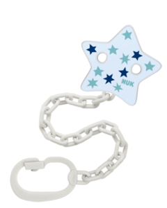 NUK Schnullerkette mit Clip