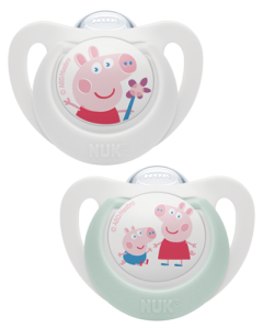 NUK Peppa Pig Star Silikon-Schnuller